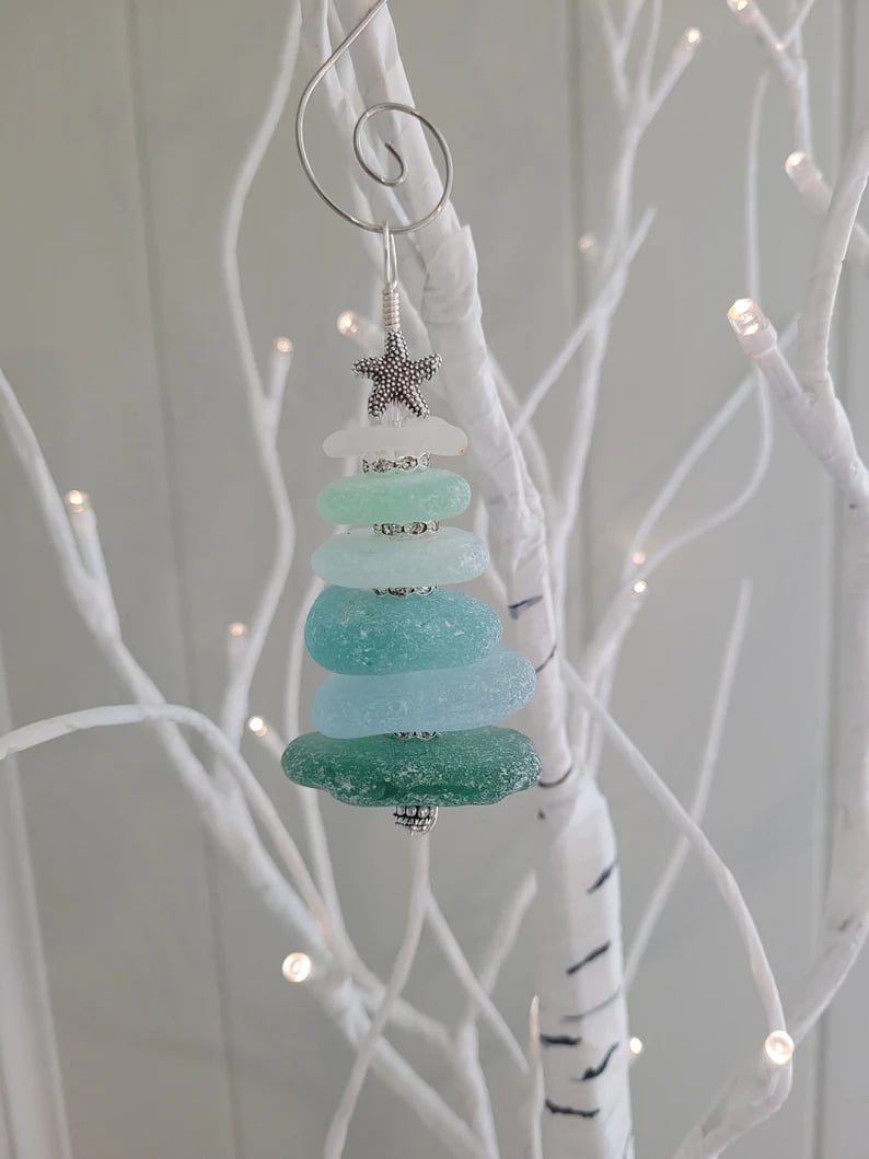 🌊🎄Sea Glass Christmas Tree Advent Calendar✨