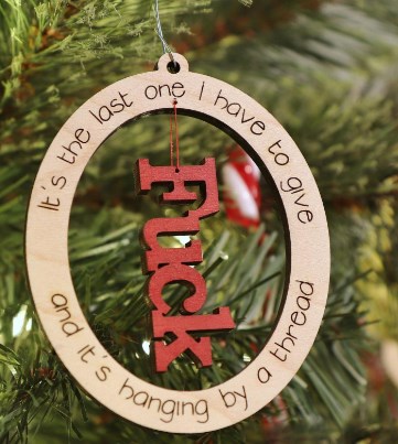Last F*ck Ornament