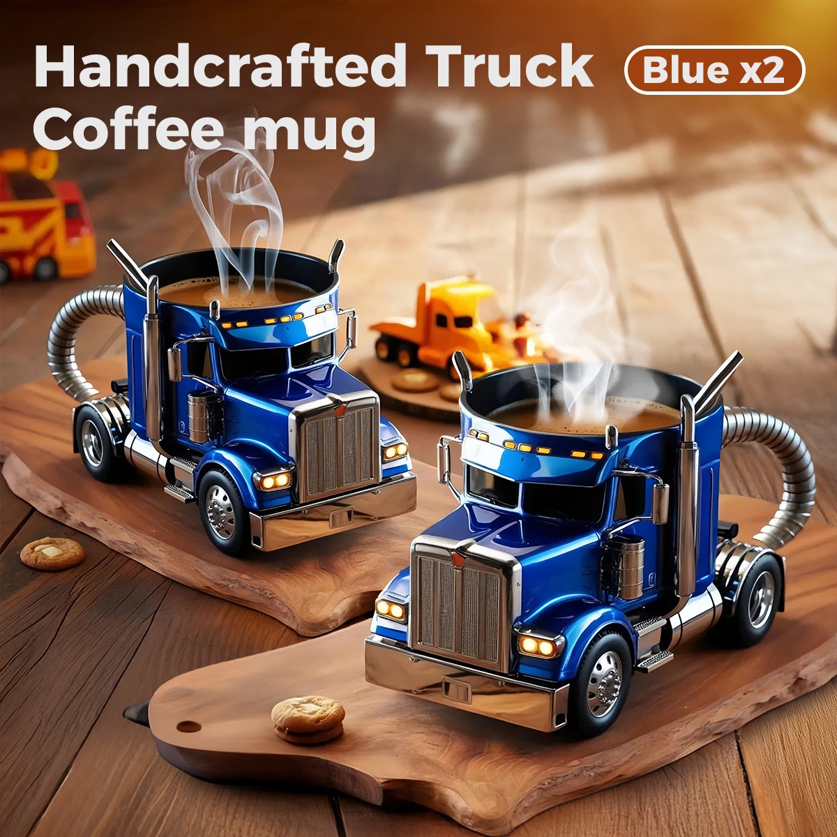 🔥LAST DAY 50% OFF - ☕️Food Grade Material🚛Handcrafted Truck Coffee Mug🎁BUY 2 GET FREE SHIPPING