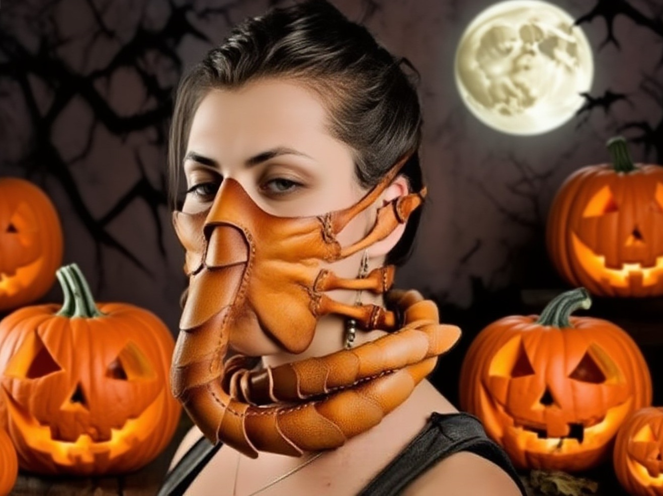 🔥Last Day Sale Price |  2025☠️ Halloween Mask ☠️ Big Insect Mask✨🔥👻