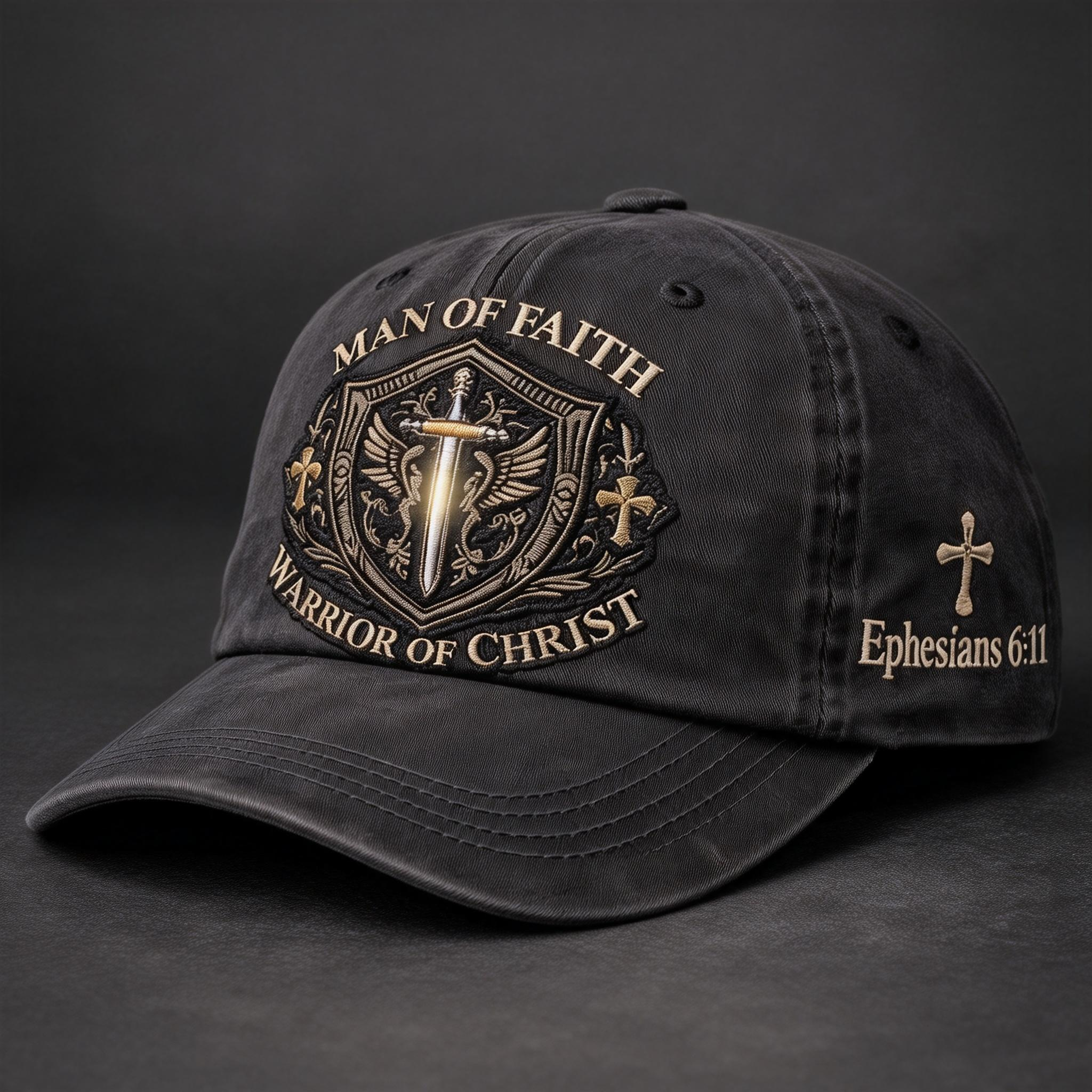 🏆New Year 60% OFF-MAN OF FAITH™ VINTAGE CAP
