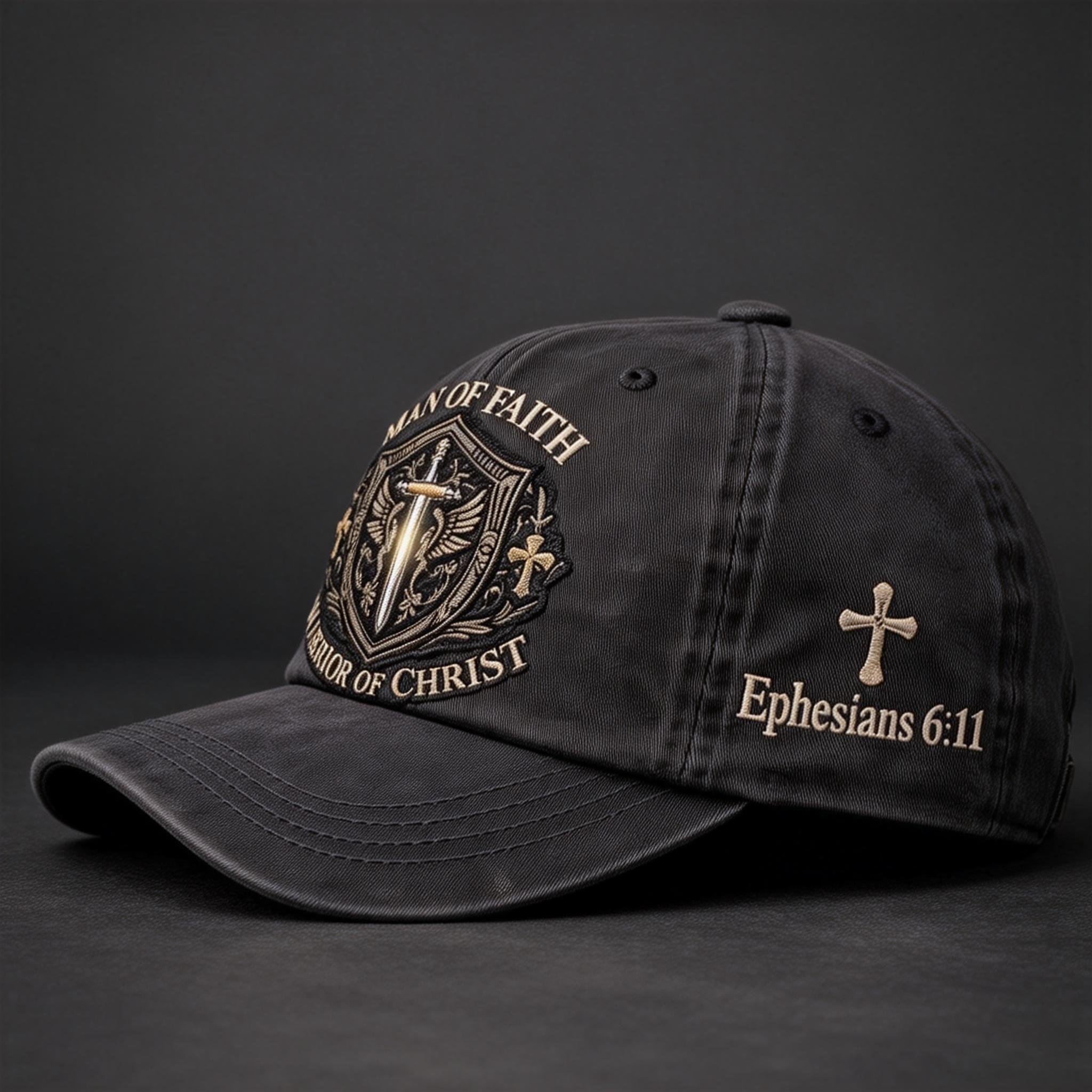 🏆New Year 60% OFF-MAN OF FAITH™ VINTAGE CAP