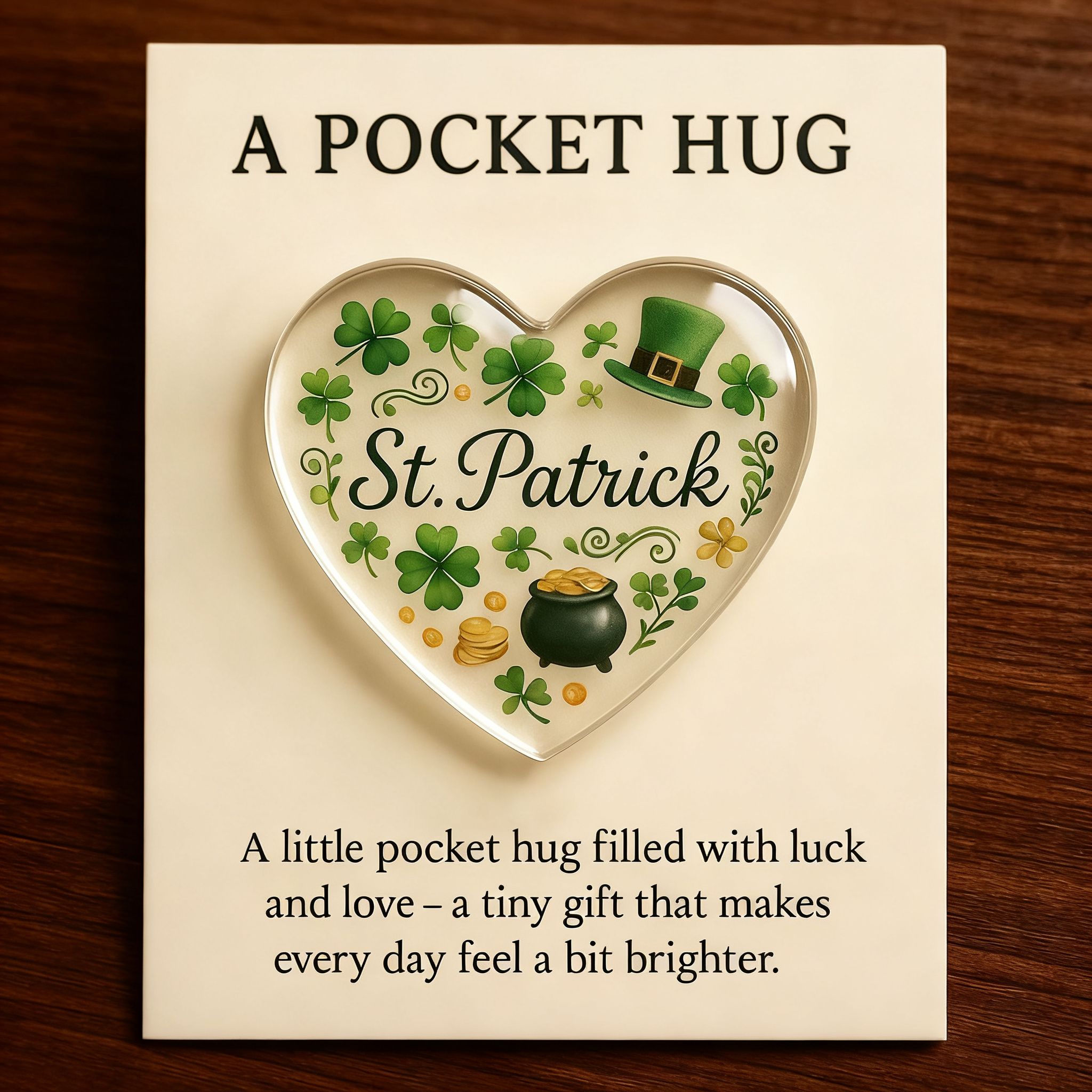 St. Patrick's Pocket Hug