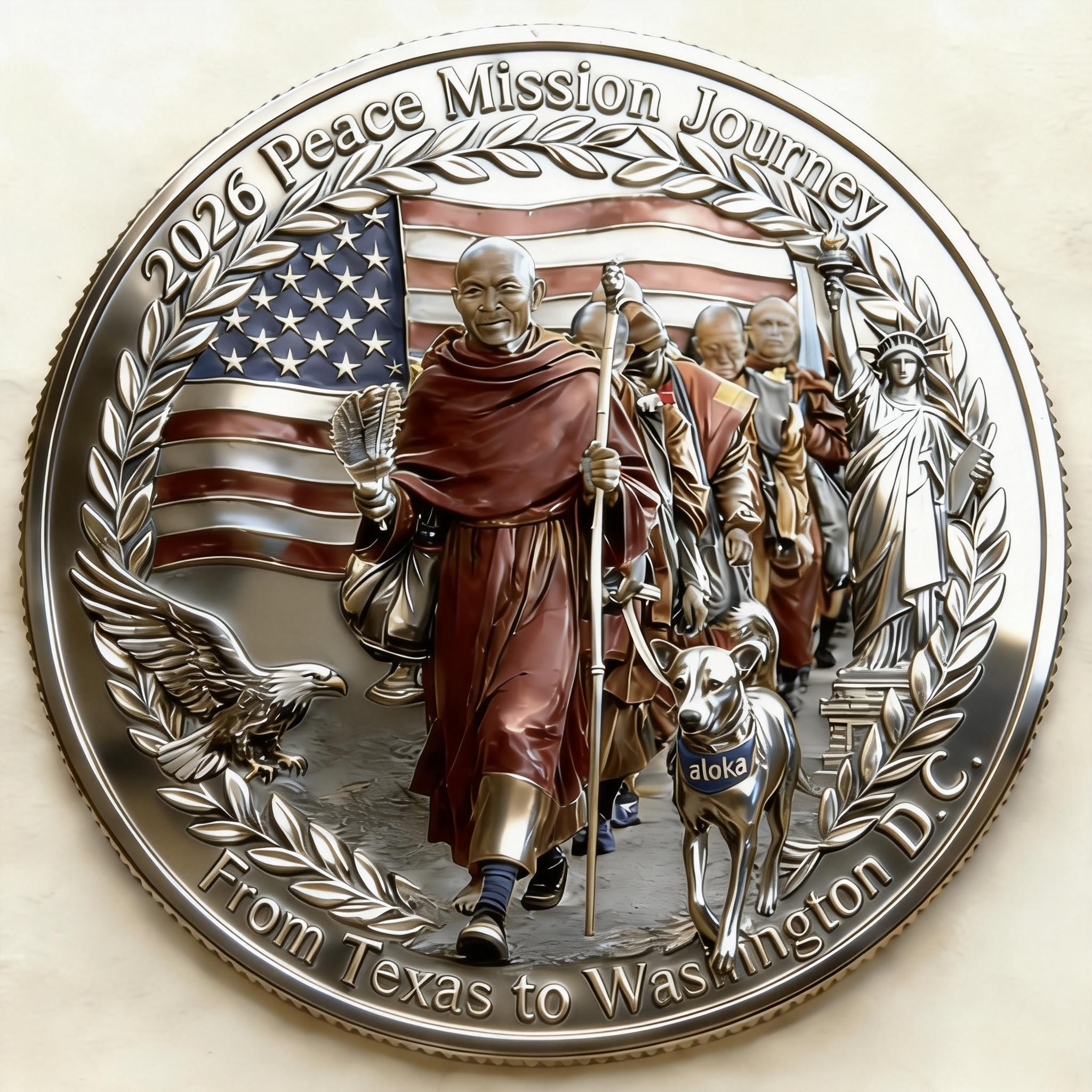 🎉Last Day 49% OFF -2026 Peace Mission Journey Commemorative Coin