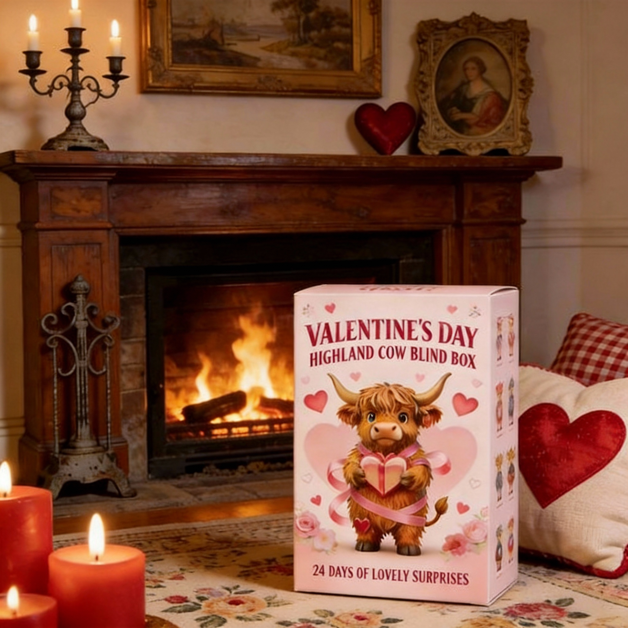 ❤️ Valentine’s Day Highland Cow Blind Box