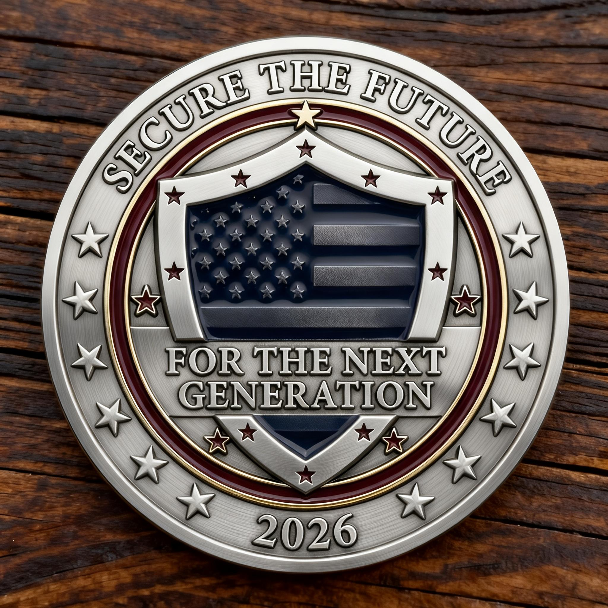 🕊️ Last Day 49% OFF-SECURE THE BORDER · SECURE THE FUTURE Commemorative Challenge Coin💐