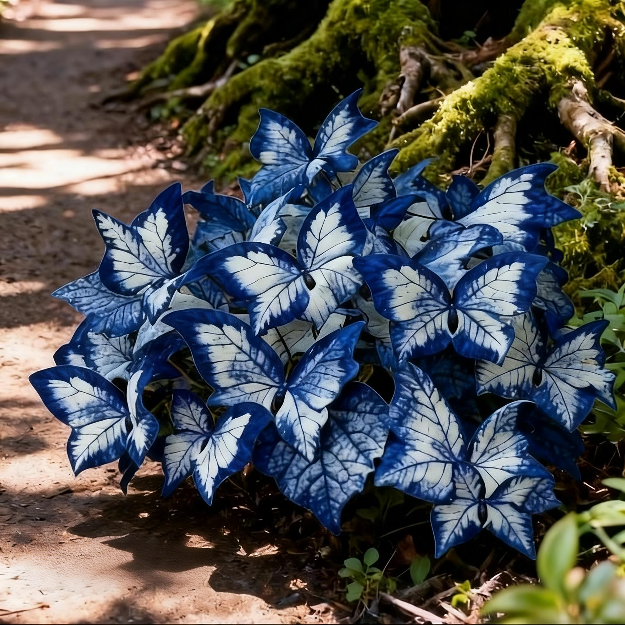 🔥Last Day: BUY 3 GET 1 FREE - 🍃🦋 Butterfly Leaf Hosta Seeds: Add a Touch of Whimsy to Your Garden!(🌿1 pack = 100 Seeds)