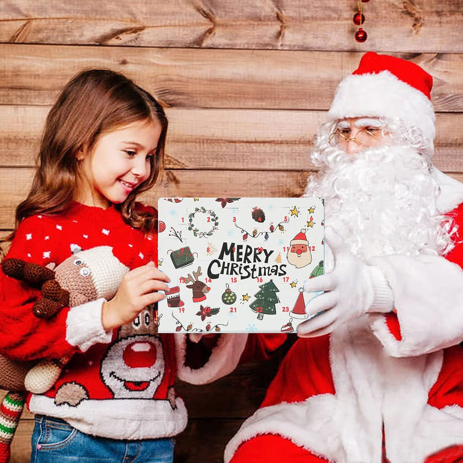 Christmas Pre Sale 78% OFF --24 Pcs DIY Christmas Advent Calendar Bracelets Set