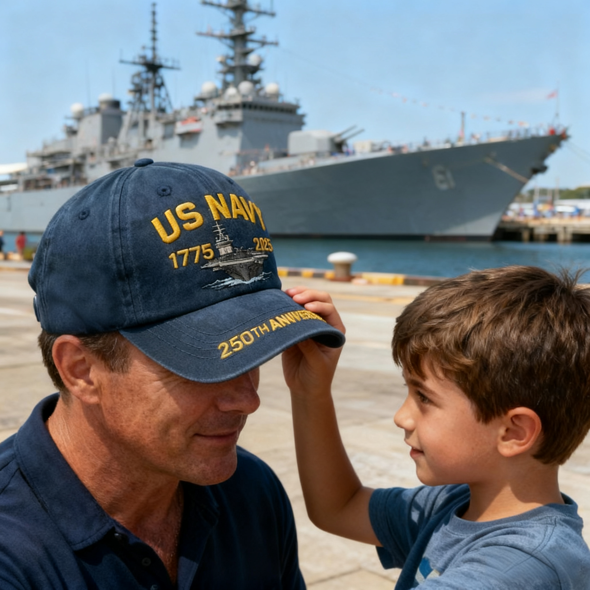 🎉Last Day Only $19.99 🇺🇸 250th Anniversary U.S. Navy Cap ⚓