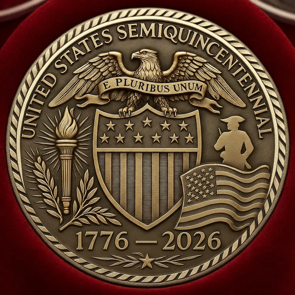 BLACK FRIDAY 49% OFF-Celebrate the Legacy - Commemorative 250th Anniversary U.S. Coin