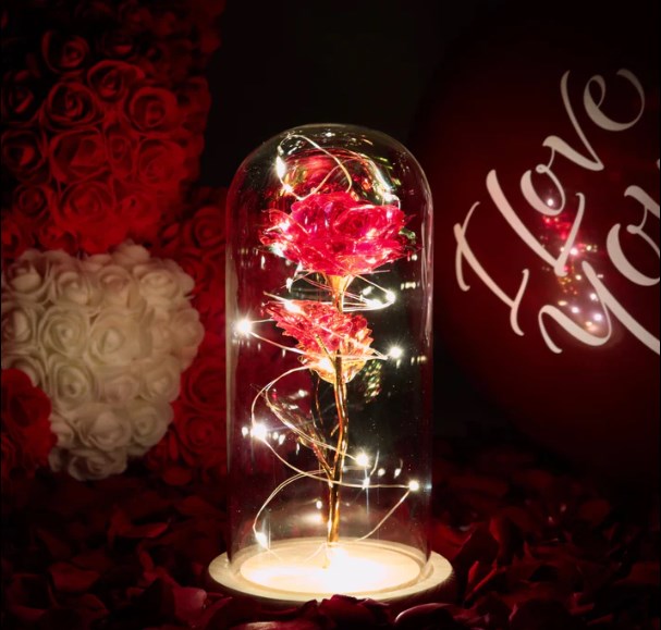 Enchanted Sparkly Rose