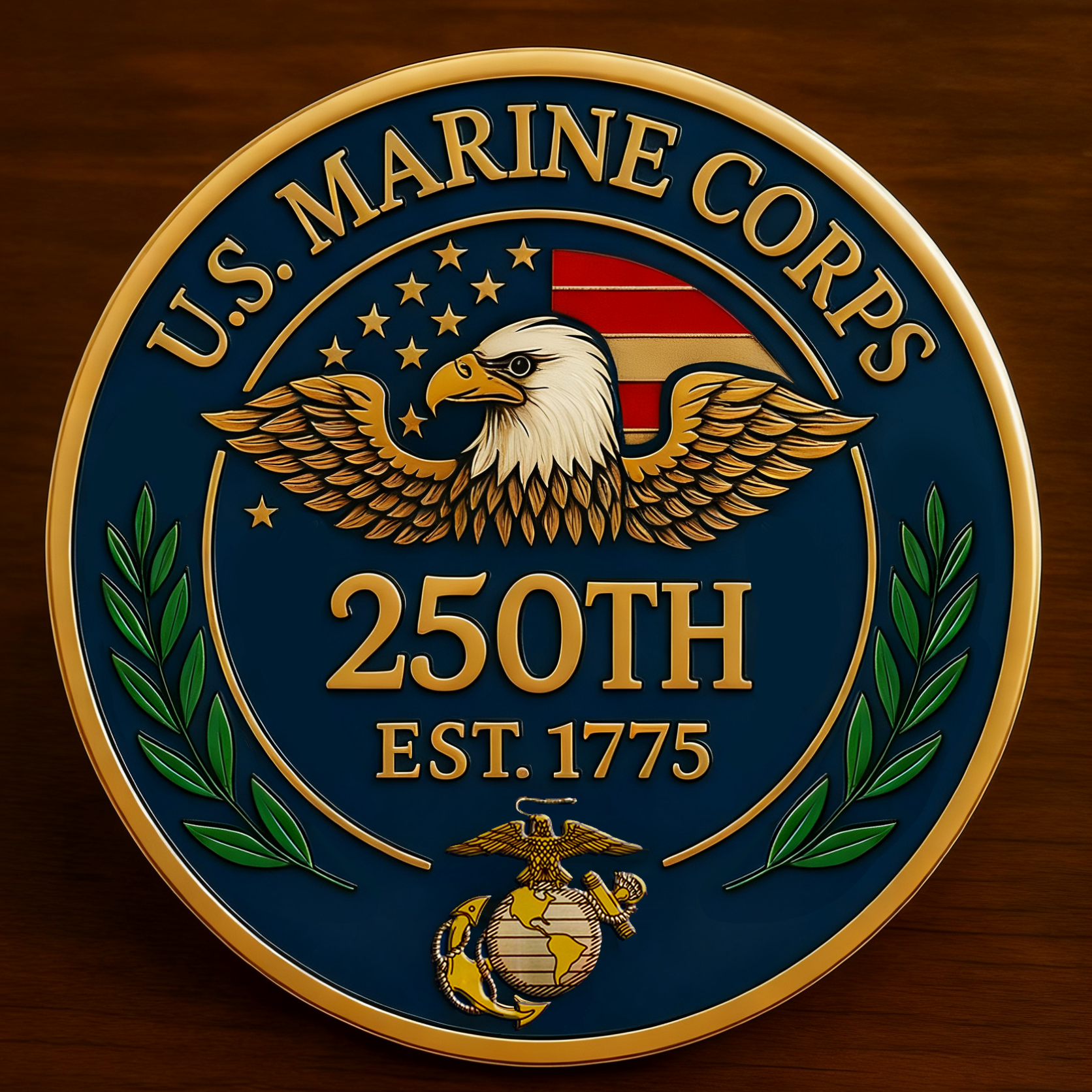 🔥Last Day 49% OFF-USMC 250th Anniversary Commemorative Coin – 1775–2025