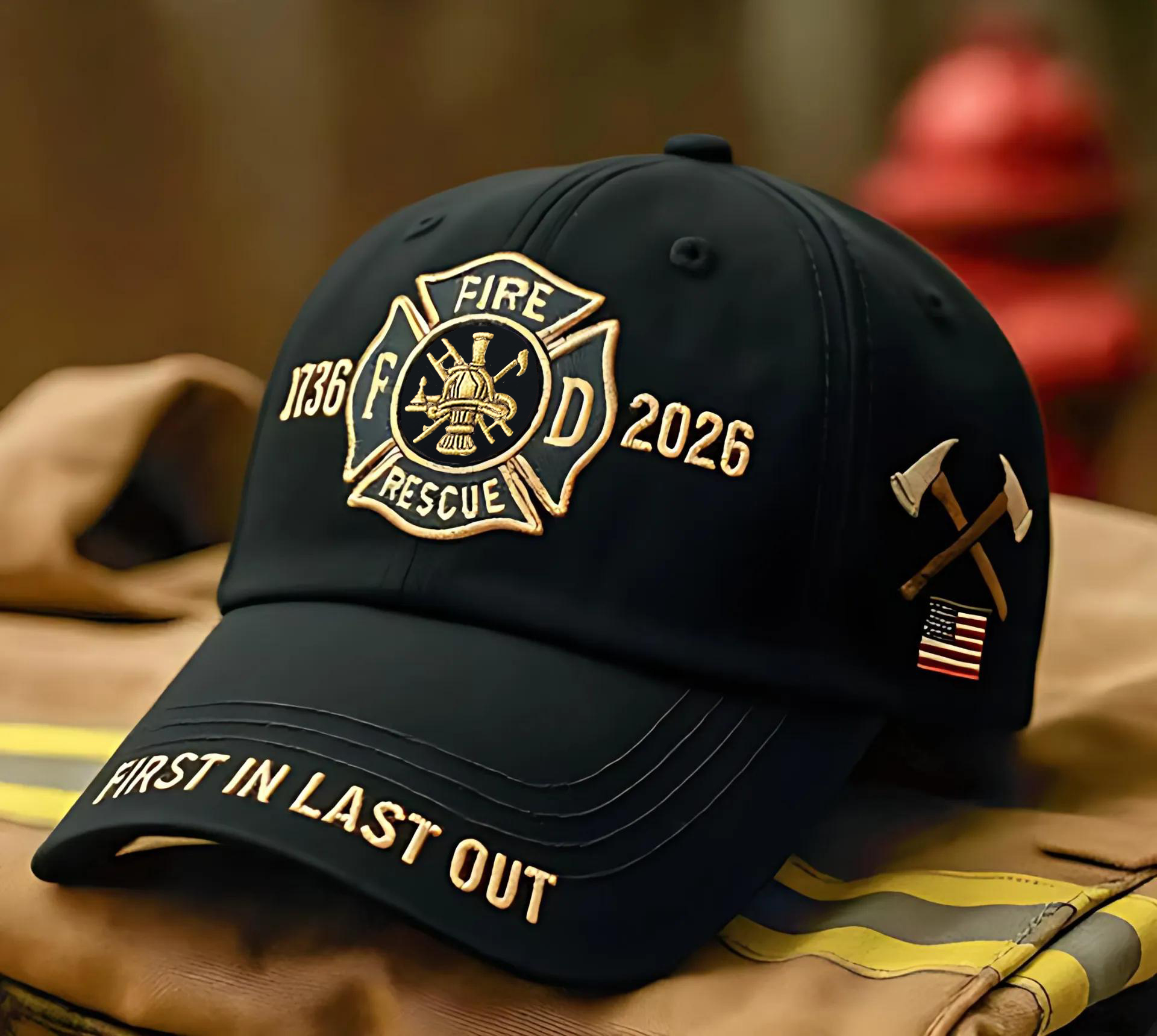 🧑‍🚒Firefighter Honor Hat