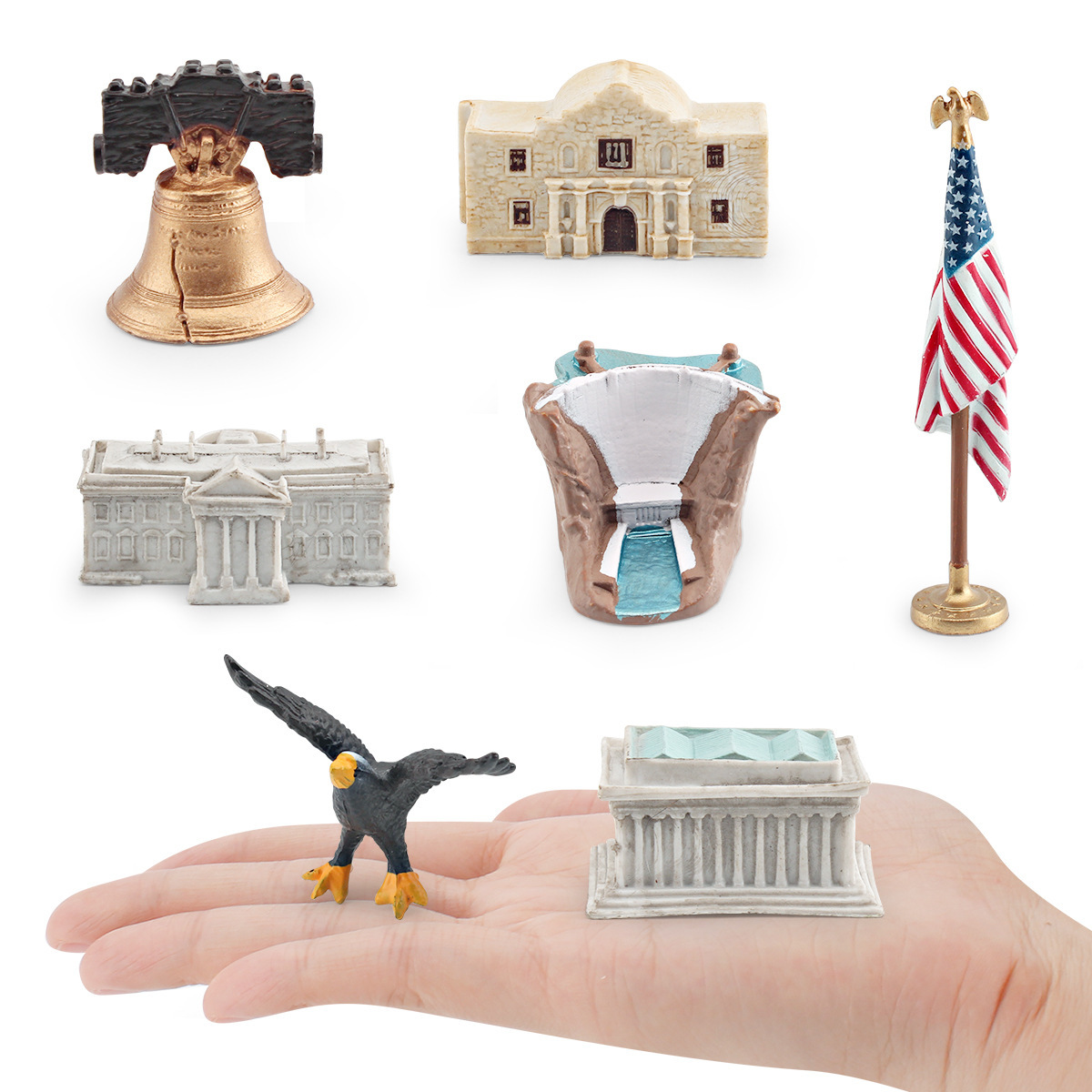 U.S. 250th Anniversary Celebration Architectural Model Ornament