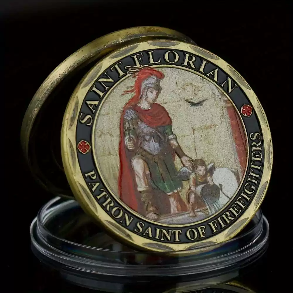 Firefighter Commemorative Coin - Patronage of St. Florian