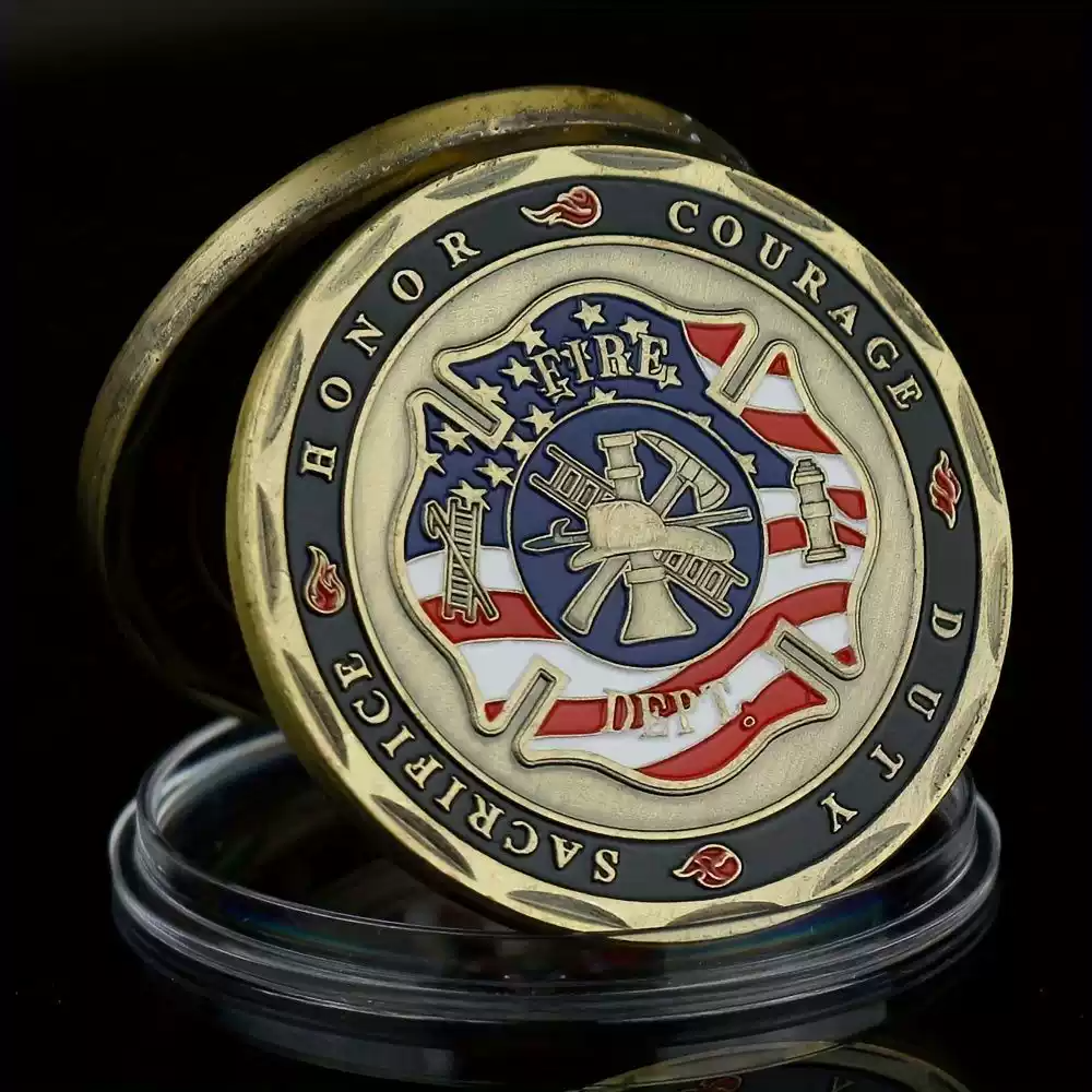 Firefighter Commemorative Coin - Patronage of St. Florian