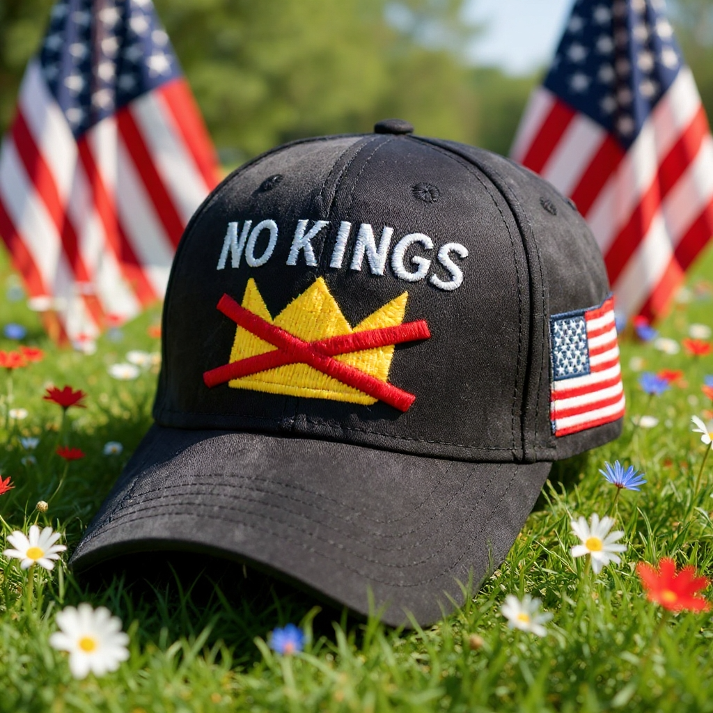 NO KING Adjustable hat🎁With Free 4" Decal - BUY 2 FREE SHIPPING