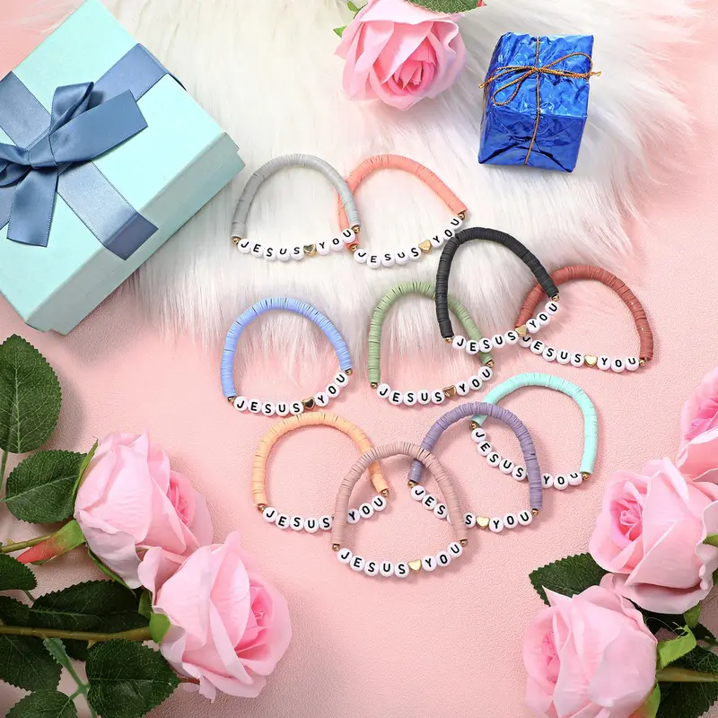 Jesus Loves You Bracelets - Gifts for Halloween Thanksgiving Christmas
