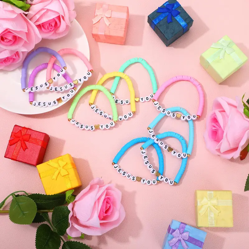 Jesus Loves You Bracelets - Gifts for Halloween Thanksgiving Christmas