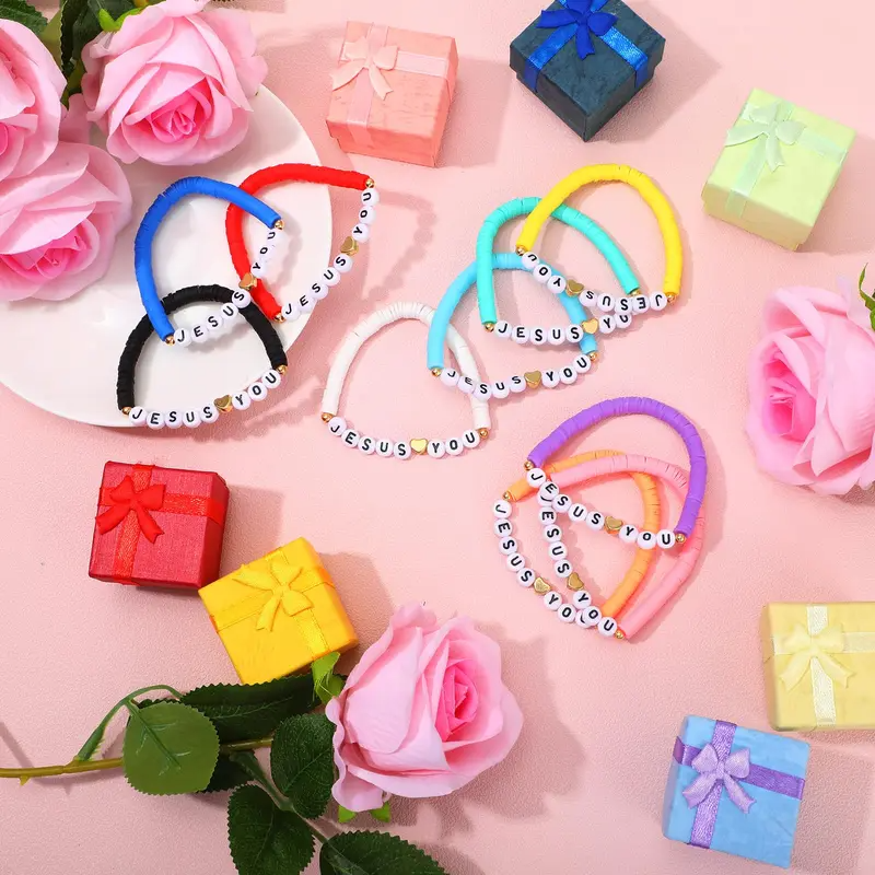 Jesus Loves You Bracelets - Gifts for Halloween Thanksgiving Christmas