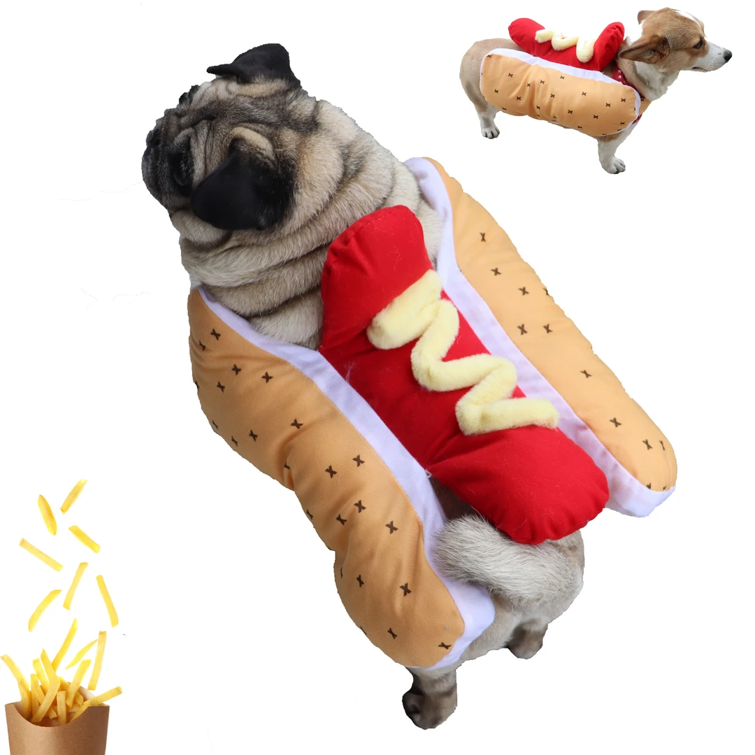 Hot Dog Halloween Costume for Pets
