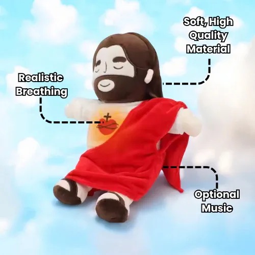 Breathing Jesus Plushie✝️