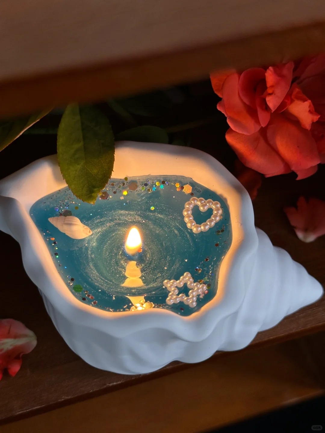 💰Only $9.9 for this handmade viral seashell scented candle! 📕✨