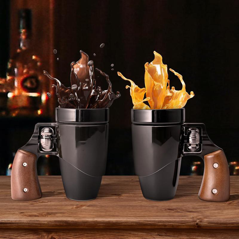 🏆Revolver Mug - Perfect Gift for Father, Husband, Boyfriend and Son🎁