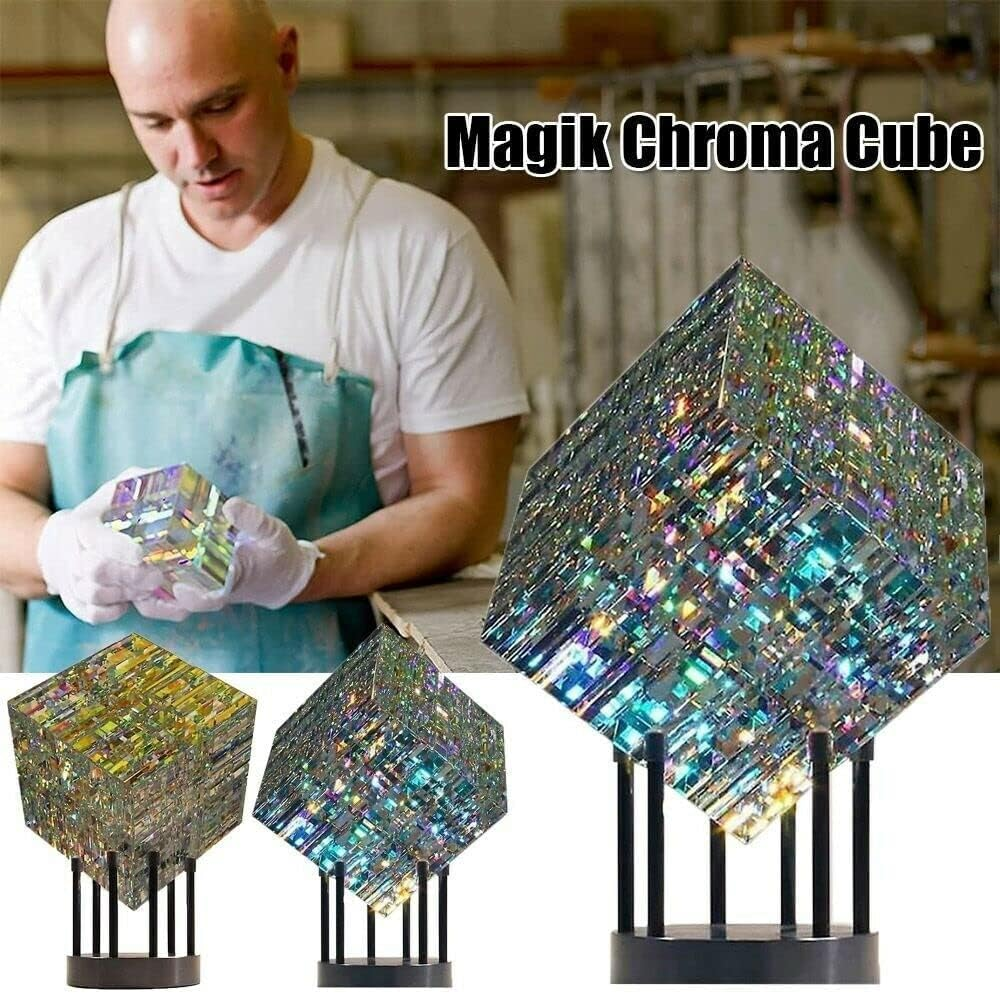 Black Friday 50% OFF - 🎁Magik Chroma Handmade Crystal Cube- Free Shipping
