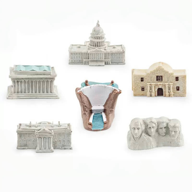 U.S. 250th Anniversary Celebration Architectural Model Ornament