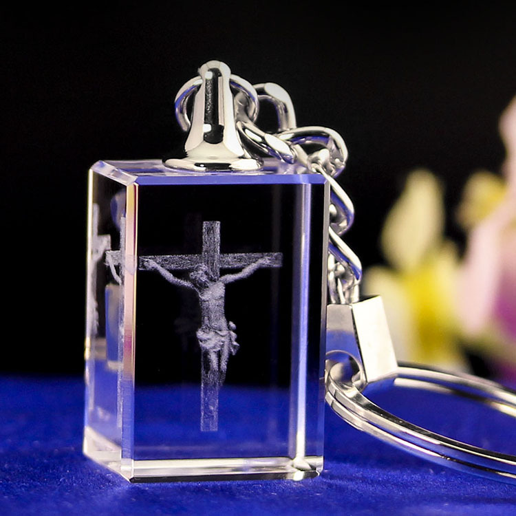 ✝️ Jesus Carved Religious Keychain (7-Color LED)- Buy 2 Get Free Shipping