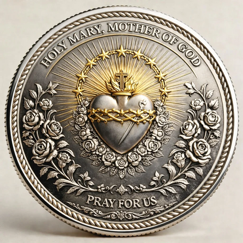 🏆Flash Sale 60% OFF - ✝️ Ave Maria – Sacred Devotion Commemorative Coin