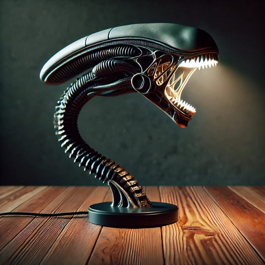 ⚠️ Xenomorph Desk Lamps☠