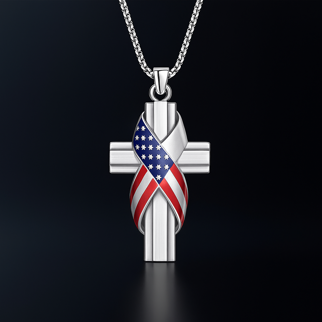 One Nation Under God Jesus Flag - Patriotic Grommet Flag Gift for Faithful Hearts & Home Decor