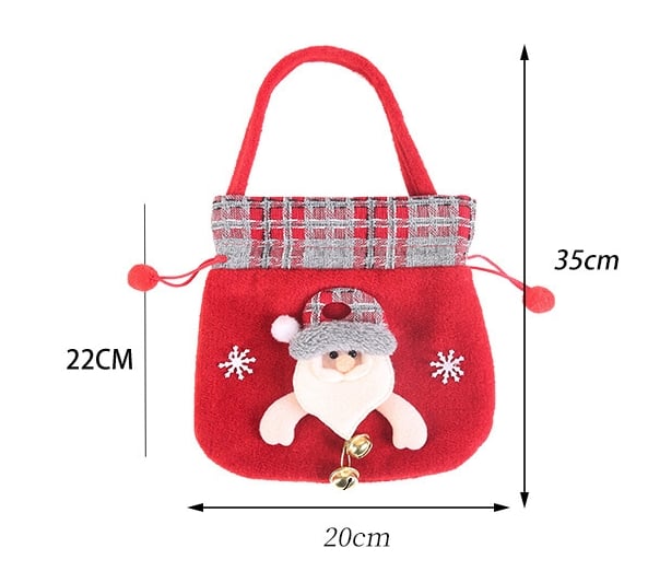 🍎Christmas Gift Bags Zipper Design