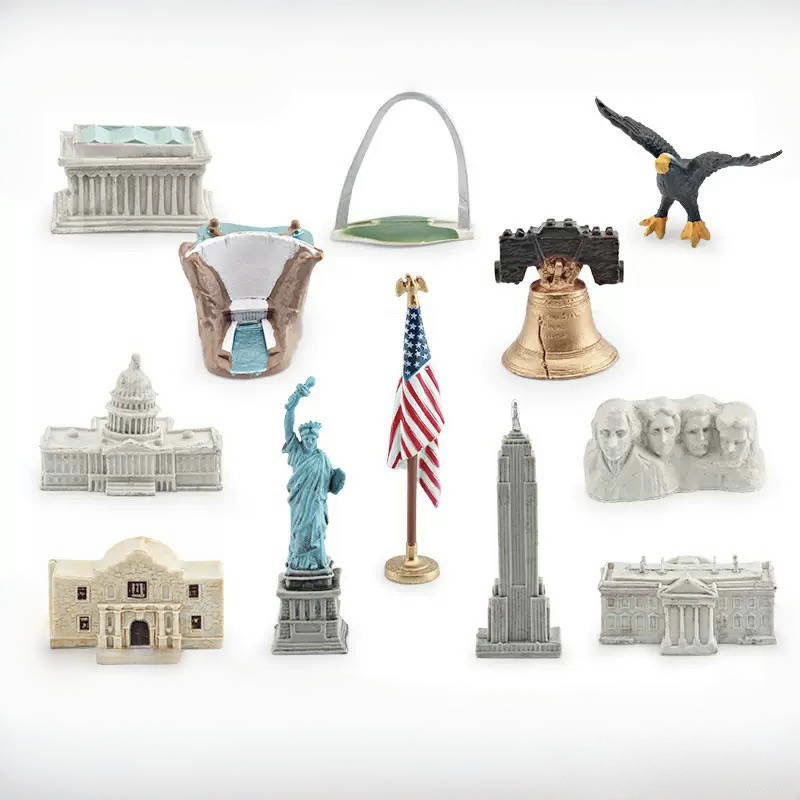 U.S. 250th Anniversary Celebration Architectural Model Ornament