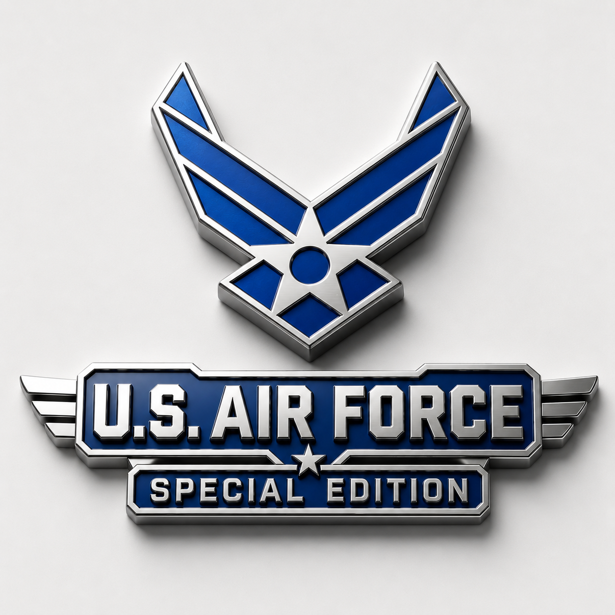USAF Edition Metal Emblem