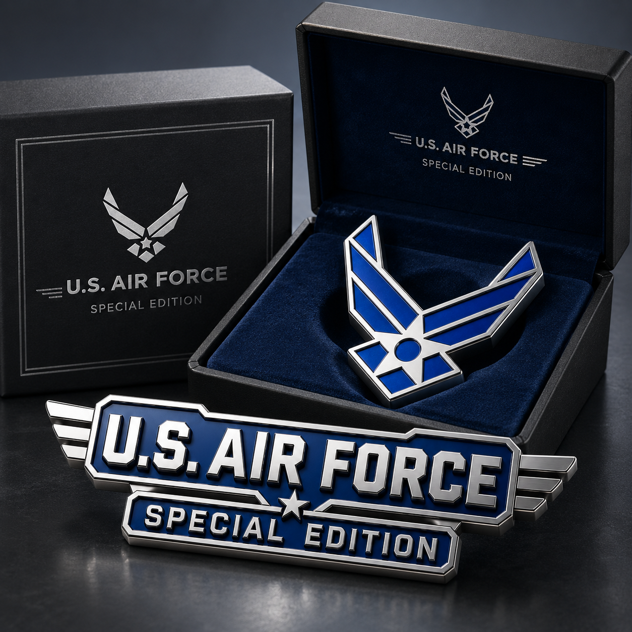 USAF Edition Metal Emblem