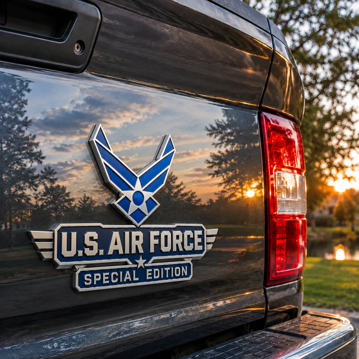 USAF Edition Metal Emblem