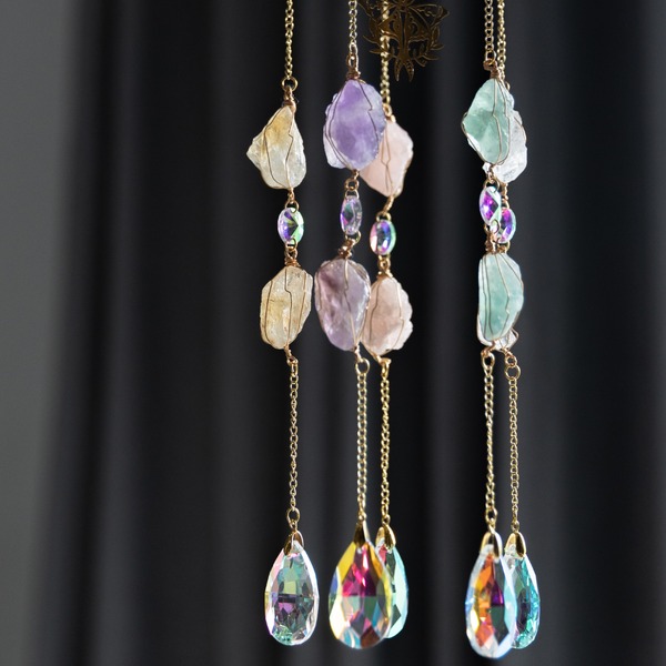 Cleopatra's Jewels Crystal Suncatchers