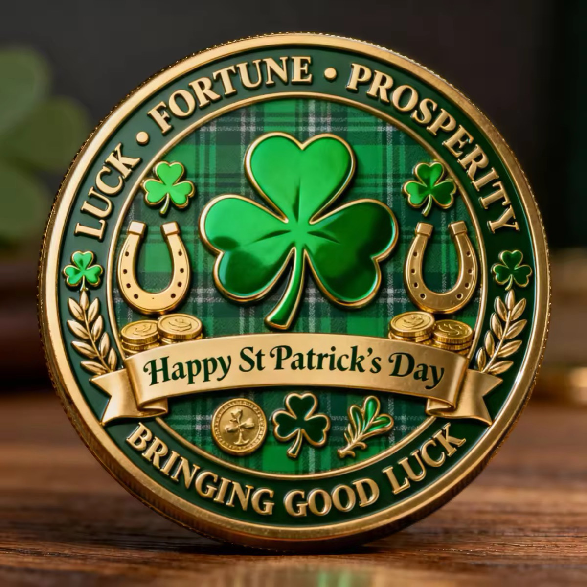 🔥St. Patrick’s Day Lucky Coin
