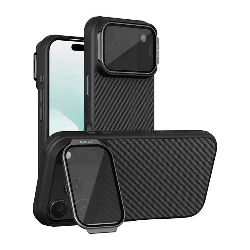 MagSafe® Compatible Kevlar® Case with Tinted Clear Camera Cover for iPhone 17 Series