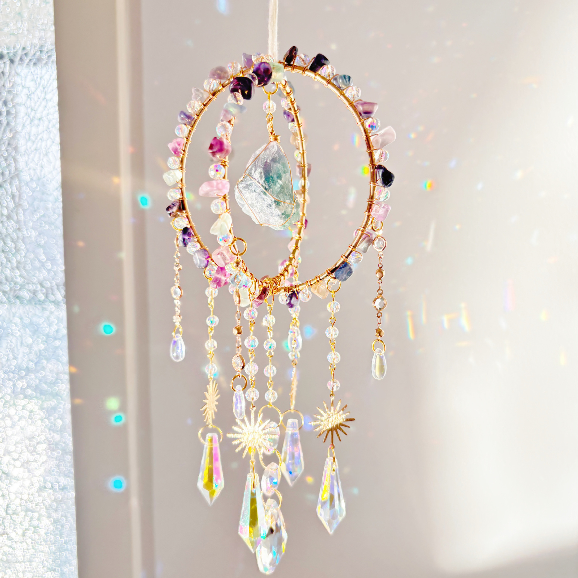 Cleopatra's Jewels Crystal Suncatchers