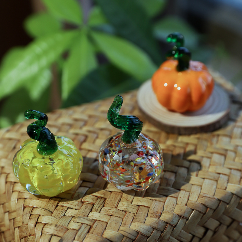 🎃 Halloween 100% Handmade Pumpkin Glass