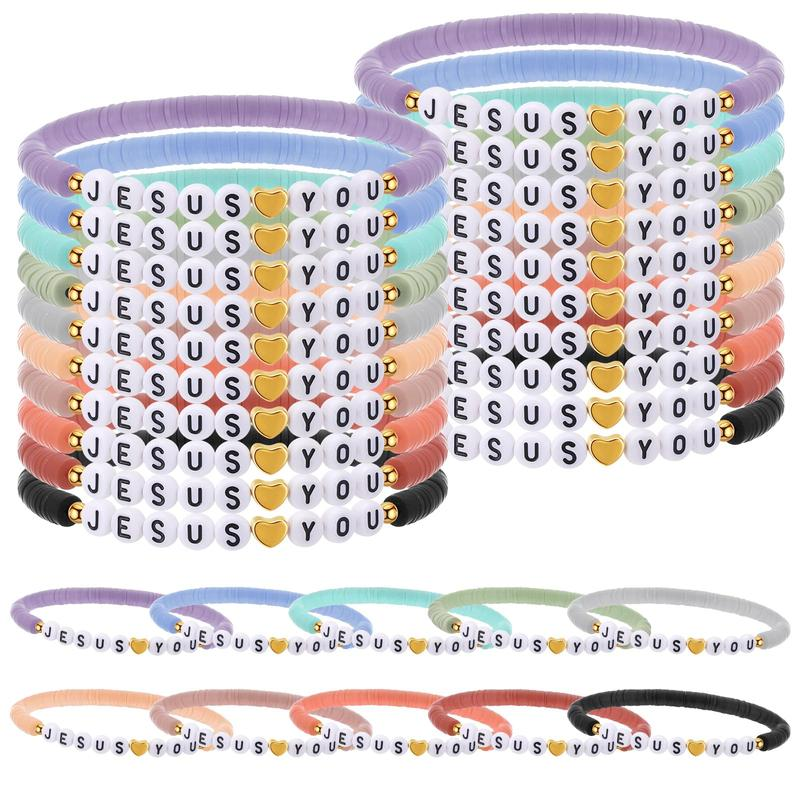 Jesus Loves You Bracelets - Gifts for Halloween Thanksgiving Christmas