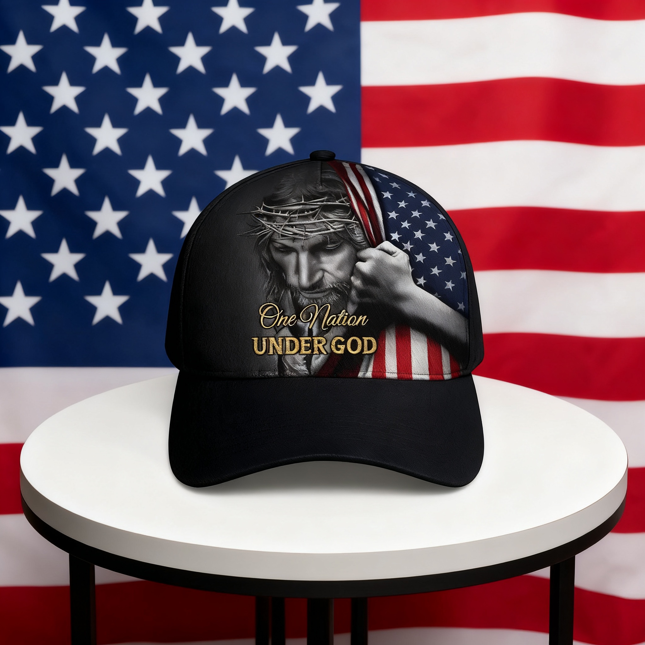 ✝️One Nation Under God Jesus Hat - Buy 2 Get Free Shipping