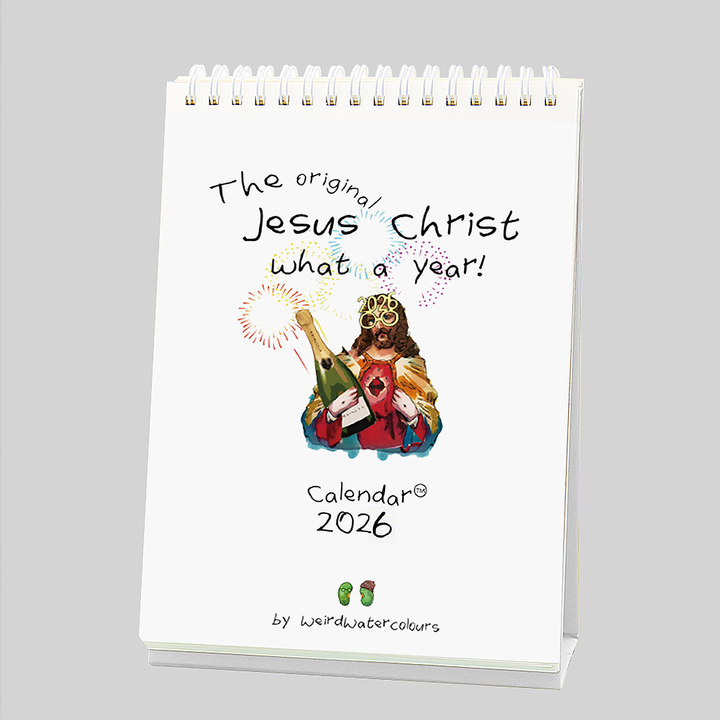 Jesus Christ WHAT A YEAR Calendar 2026 ©