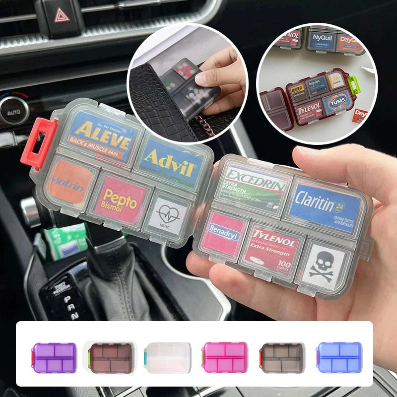 🌸Mother's Day Hot Sale 49% OFF🌸Travel Pill Organizer Box (161 Labels for Customization)