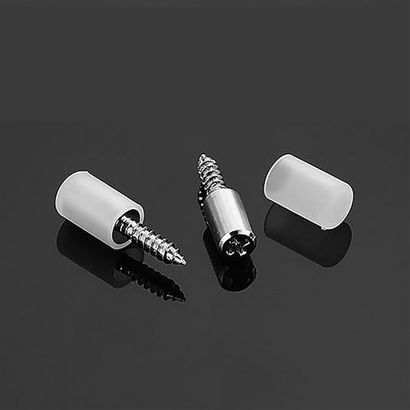 Shelf Support Pegs with Screws, Non-Slip Pins for Cabinets & Shelves