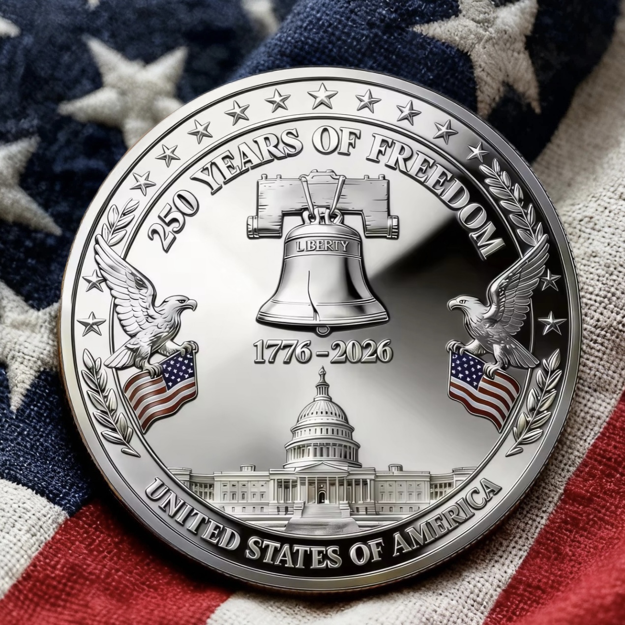 250th Anniversary Commemorative Coin of American